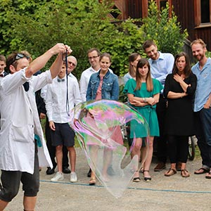 Großen Seifenblasen